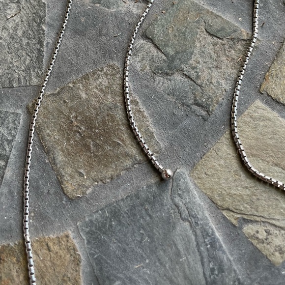 Adjustable Sterling Silver Necklace - Picture 7 of 7